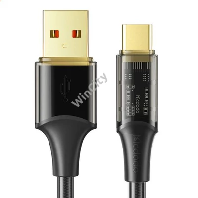 USB to USB-C cable, Mcdodo CA-2090, 6A, 1.2m (black)