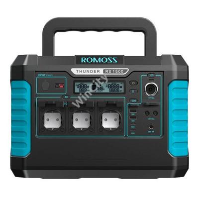 Thunder Series Portable Power Station Romoss RS1500, 1500W, 1328Wh