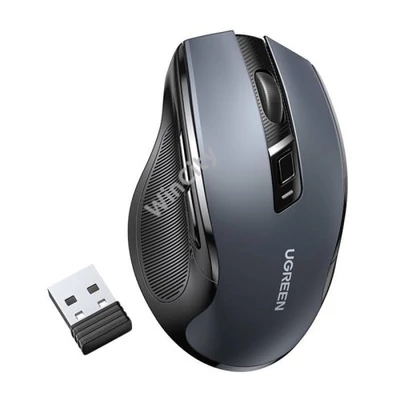 Wireless mouse UGREEN 2.4 GHz + Bluetooth 5.0 (black)