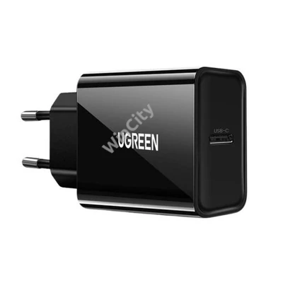 UGREEN USB-C hálózati töltő, 20 W, PD3.0 (fekete)