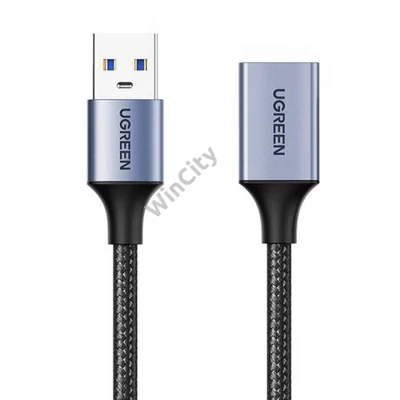 UGREEN USB 3.0 hosszabbító kábel, USB male - USB female, 0,5m (fekete)