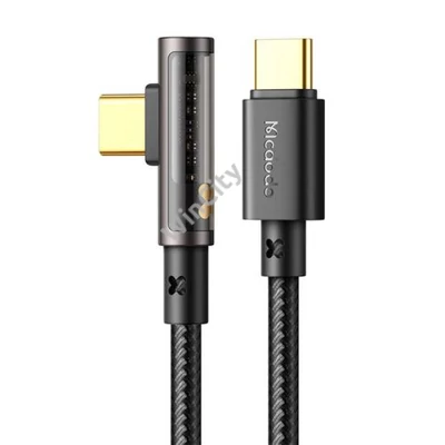 USB-C to USB-C Prism 90 degree cable Mcdodo CA-3401, 100W, 1.8m (black)