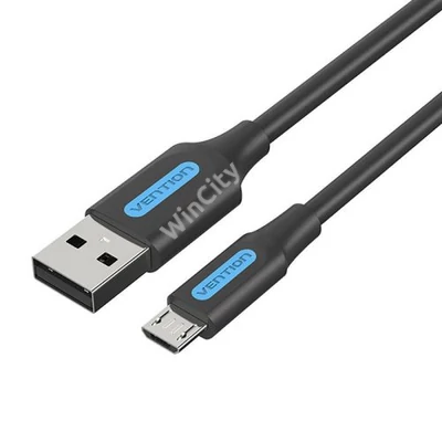 Cable USB 2.0 to Micro USB Vention COLBF 2A 1m (black)