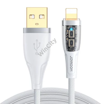 Cable to USB-A / Lightning / 2.4A / 2m Joyroom S-UL012A20 (white)