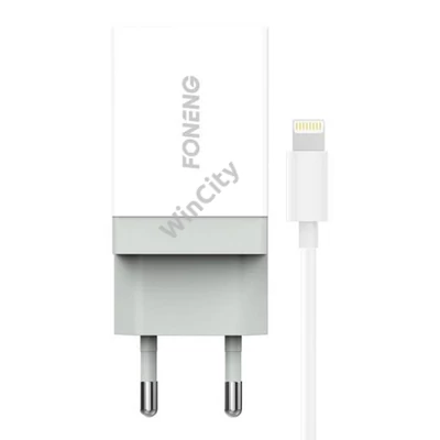 Charger Foneng 1x USB K210 10.5W + USB Lightning cable