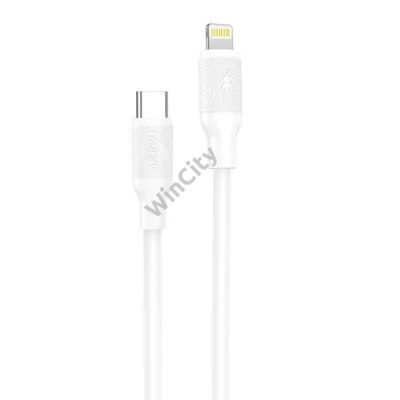 USB cable for Lightning Foneng X80, 27W, 1m (white)