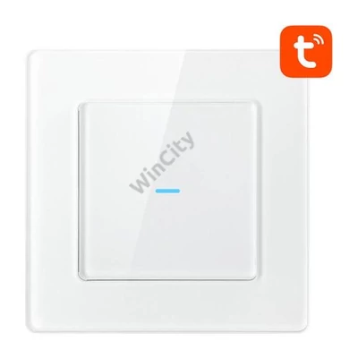 Érintőkapcsoló WiFi Avatto N-TS10-W1 Single TUYA (fehér)