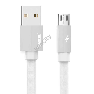 Cable USB Micro Remax Kerolla, 2m (white)