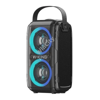 Wireless Bluetooth Speaker W-KING T9II 60W + microphone (black)