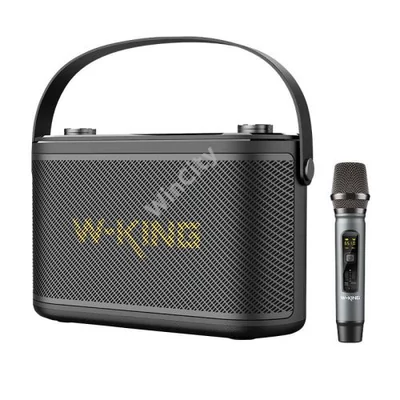 Wireless Bluetooth Speaker W-KING H10 S 80W + microphone (black)