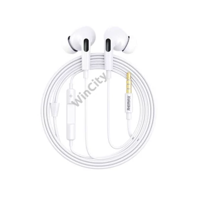 Earphones Remax RM-533, 3.5 mini jack, 1.2m (white)