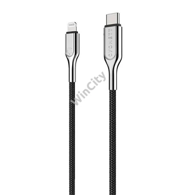 Cable USB-C TO Lightning Cygnett Armoured 30W 2m (black)