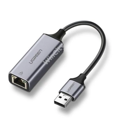 UGREEN USB 3.0 Külső Gigabit Ethernet Adapter (szürke)