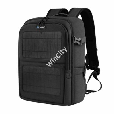 Camera backpack with solar panels Puluz PU5018B waterproof