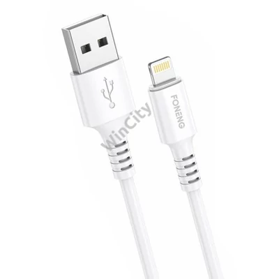 Cable USB to Lightning Foneng, x85 iPhone 3A Quick Charge, 1m (white)