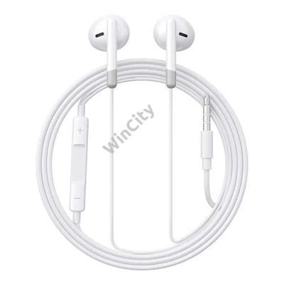 Wired Earphones JR-EW01, Half in Ear (White)