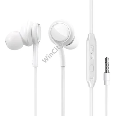 Wired Earphones JR-EW02, Half in Ear (White)