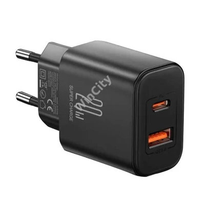 Charger Flash Joyroom JR-TCF05, (EU) 20W A+C (black)