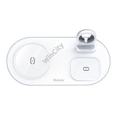 Wireless Charger Mcdodo CH-7062 3 in 1 15W (mobile/TWS/Apple watch) (white)