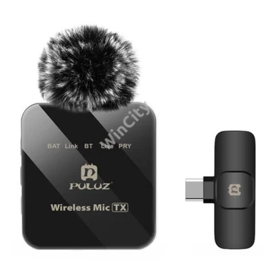 Vezeték nélküli mikrofon PULUZ PU648B (USB-C)