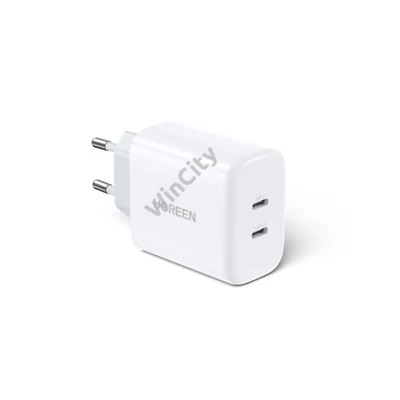 UGREEN CD243 adapter, 2x USB-C, 40 W (fehér)