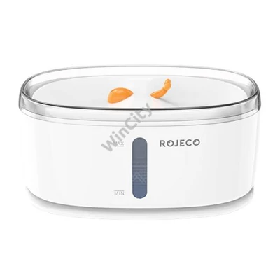 Rojeco 2.5 literes intelligens kutya-macska itató, WiFi-s