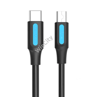 USB-C 2.0 to Mini-B cable Vention COWBF 2A 1m black