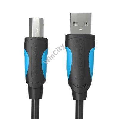 Printer cable USB 3.0 A to USB-B Vention VAS-A16-B150 1,5 m Black