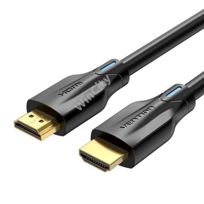 Kabel HDMI 2.1 Vention AANBF, 1m, 8K 60Hz/ 4K 120Hz (czarny)