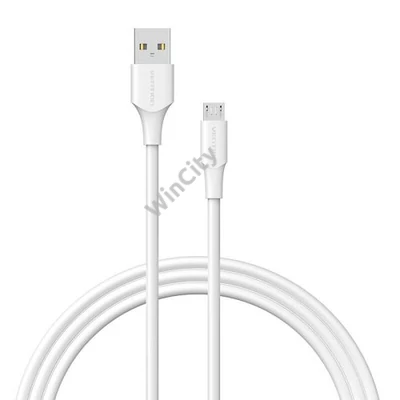 Cable USB 2.0 to Micro USB Vention CTIWF 2A 1m (white)