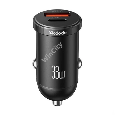 Car Charger Mcdodo CC-2320, USB-C + USB-A, 30W