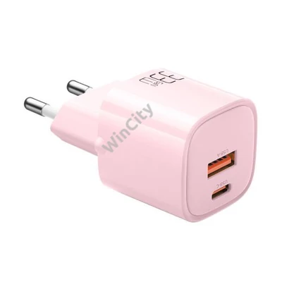 Charger GaN 33W Mcdodo CH-0156 USB-C, USB-A (pink)