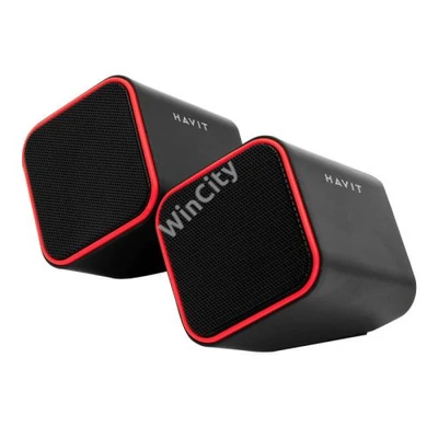 Havit HV-SK473-BR USB 2.0 speaker (Black-Red)