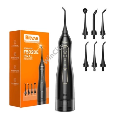 Water flosser with nozzles set Bitvae BV 5020E (Black)