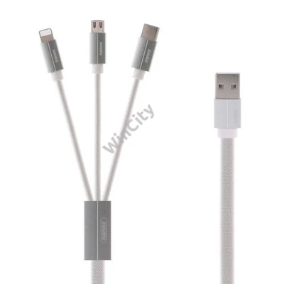 Cable USB 3in1 Remax Kerolla, 1m (white)