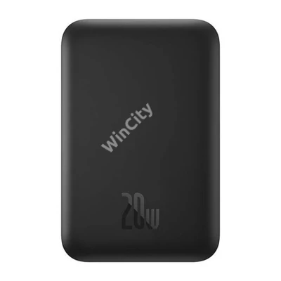 Mini Wireless PowerBank 20W Baseus (black)