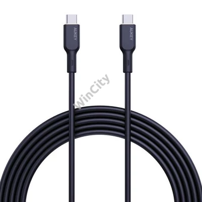 Cable Aukey CB-SCC102 USB-C to USB-C 1.8m (black)