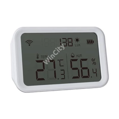 NEO NAS-TH02W Temperature and Humidity Sensor with Display, WiFi TUYA