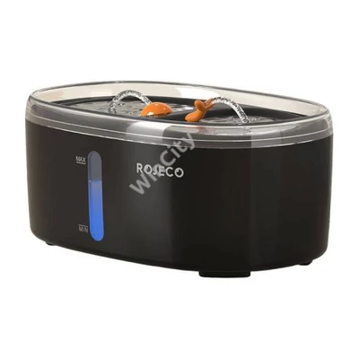 Szökőkút háziállatoknak Rojeco 2,5L (fekete)