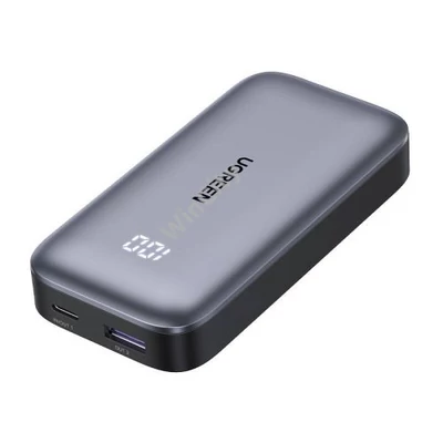 UGREEN Nexode PB502 powerbank, 10000mAh, USB + USB-C, 30W PD (fekete)