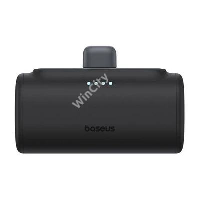 Baseus Compact powerbank, 5000mAh, 20W, USB-C (fekete)