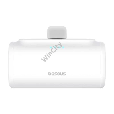 Baseus Compact powerbank, 5000mAh, 20W, USB-C (fehér)