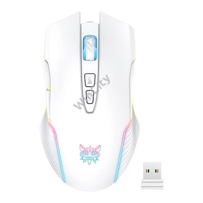 Onikuma CW905 White Wireless Gaming Mouse