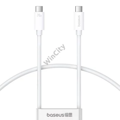 fast Charging Cable Baseus Superior 2 USB-C to USB-C 240W, 1,8m (white)