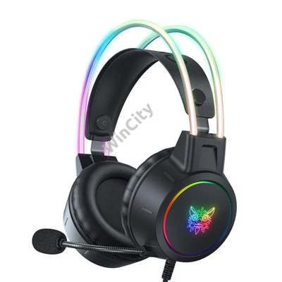 ONIKUMA x15 PRO játék fejhallgató Fekete
