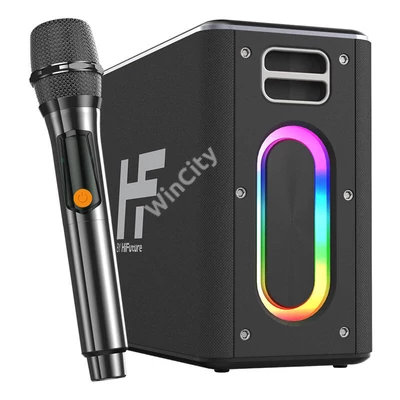 Speaker HiFuture Music Box Bluetooth + 2 microphones (black)