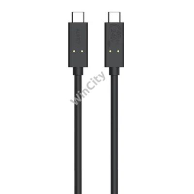 USB-C to USB-C Cable Aukey, CB-TCC241, 240W, 0.8m (black)