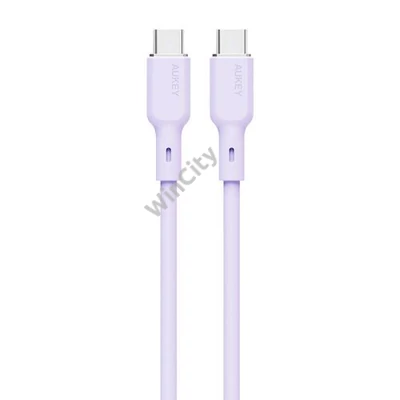 USB-C to USB-C Cable Aukey CB-SCC101, 100W, 1m (lavender)