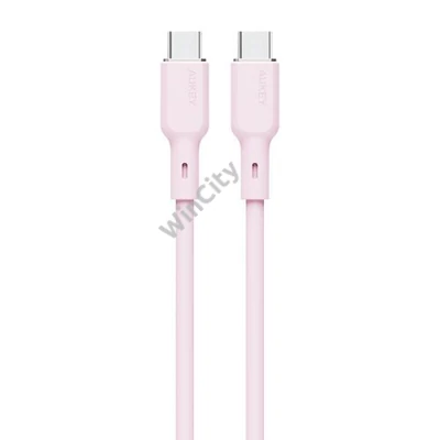 USB-C to USB-C Cable Aukey CB-SCC102, 100W, 1.8m (pink)