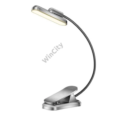 Wireless lamp Glocusent Rotatable Book Light, USB-C 1000mAh (Grey)